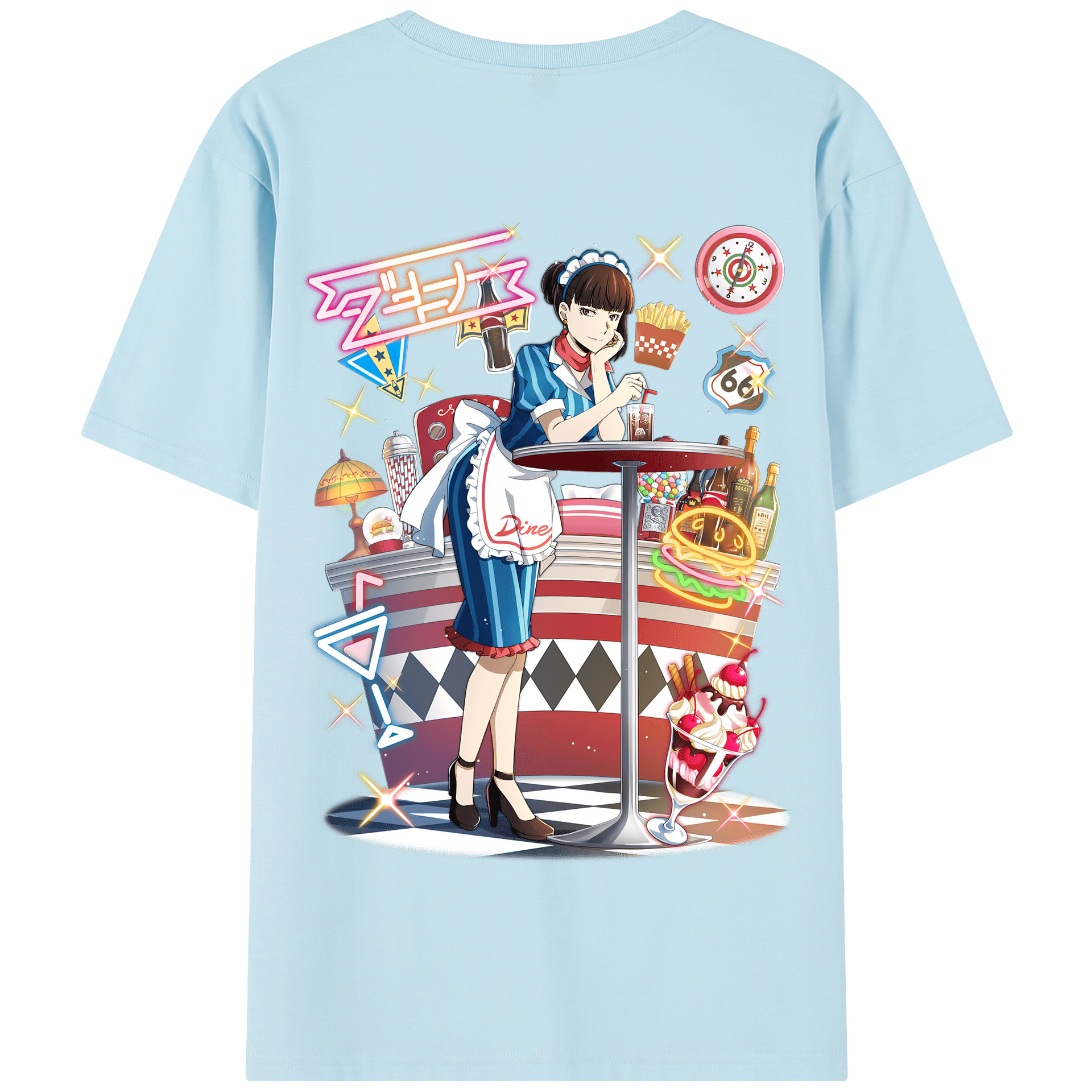 （画像用） 文豪ストレイドッグス Bungo Stray Dogs 綿100％半袖Tシャツ（背面プリント）